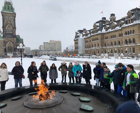 Photo of the Eternal Flame in Ottawa