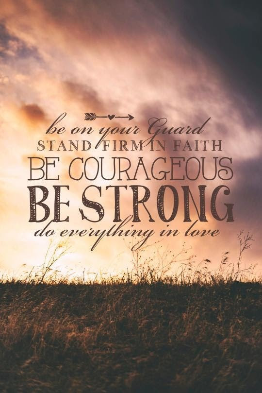 be strong and courageous verse