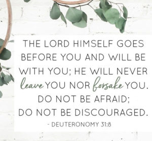 deuteronomy 31:8