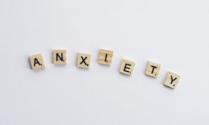 "anxiety" in scrabble tiles